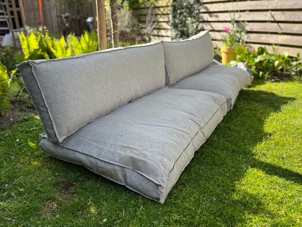 Kussenset voor palletbank, Tuin en Terras, Tuinbanken, Ophalen, Zo goed als nieuw, Hout
