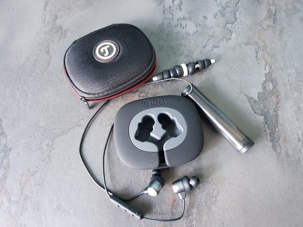 Teufel oordopjes, Audio, Tv en Foto, Koptelefoons, Overige merken, In-ear, Gebruikt, Water-/zweetbestendig