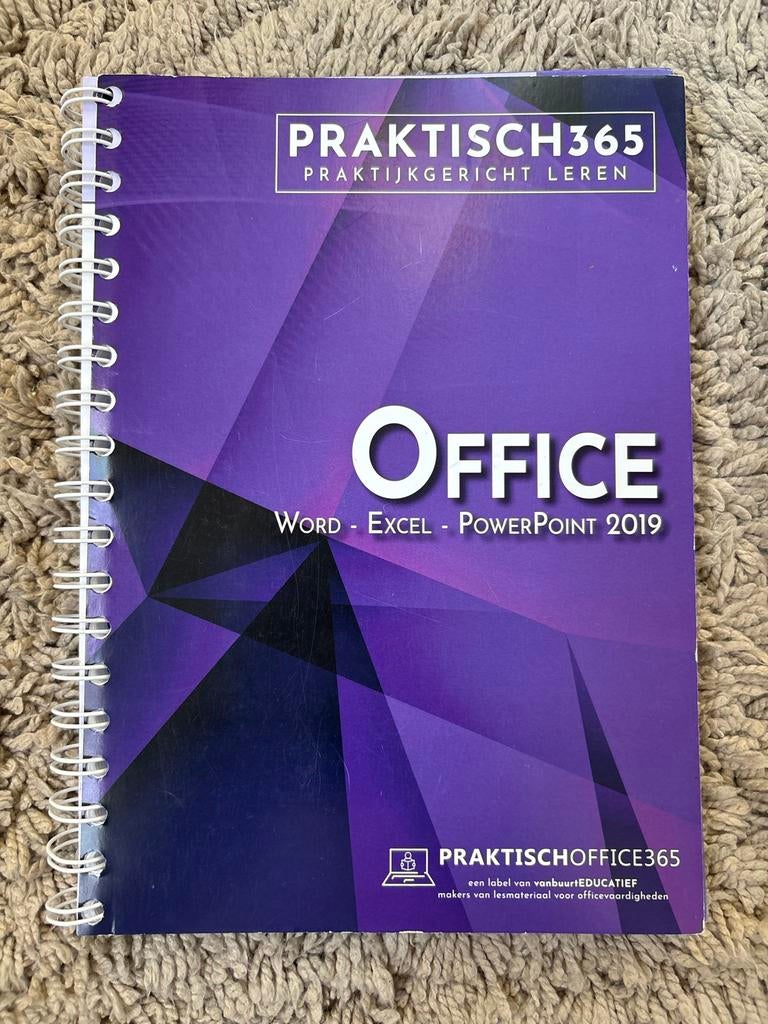 Praktisch Office 365: Word, Excel, PowerPoint 2019, Verzenden, Gamma, Zo goed als nieuw, MBO