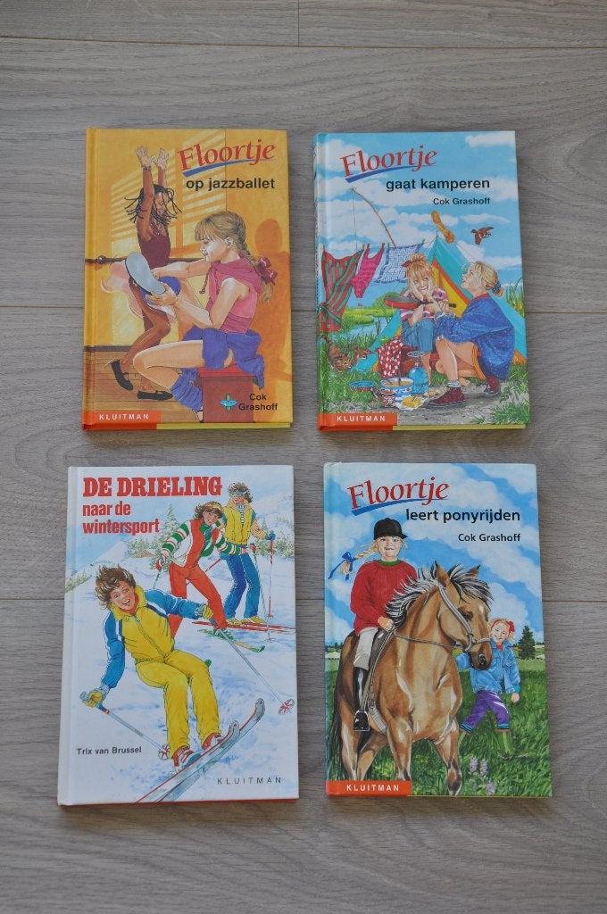 Floortje boeken, cok grashof, kinderboeken, Ophalen of Verzenden, Zo goed als nieuw, Cok Grashoff, Fictie algemeen