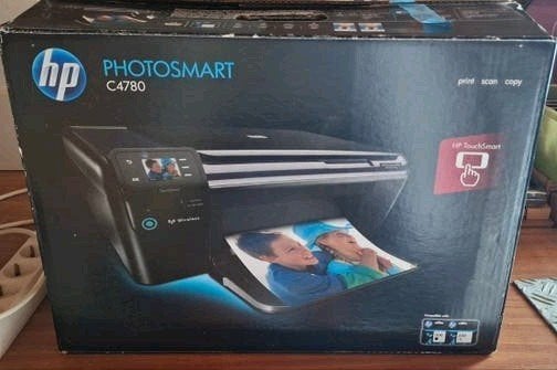 HP Photosmart C4780 All-in-One Printer, Kleur printen, Gebruikt, Inkjetprinter, All-in-one