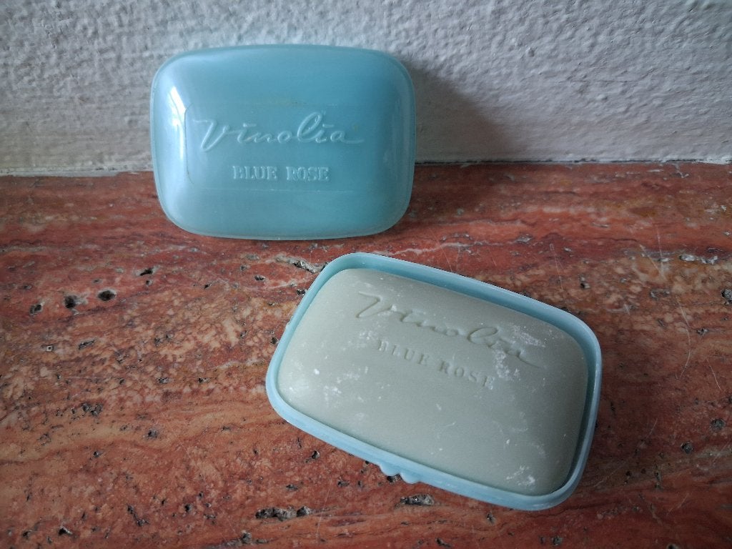 Vintage Vinolia zeep met zeepdoosje, klein formaat,nog nieuw, Verzamelen, Ophalen, Nieuw, Gebruiksvoorwerp