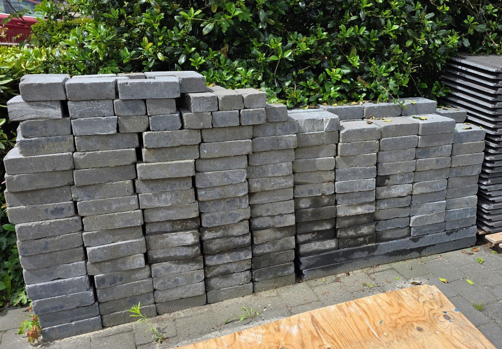 Bestrating getrommelde koppelstones klein terras of looppad, Tuin en Terras, Ophalen, Nieuw, Beton, Klinkers