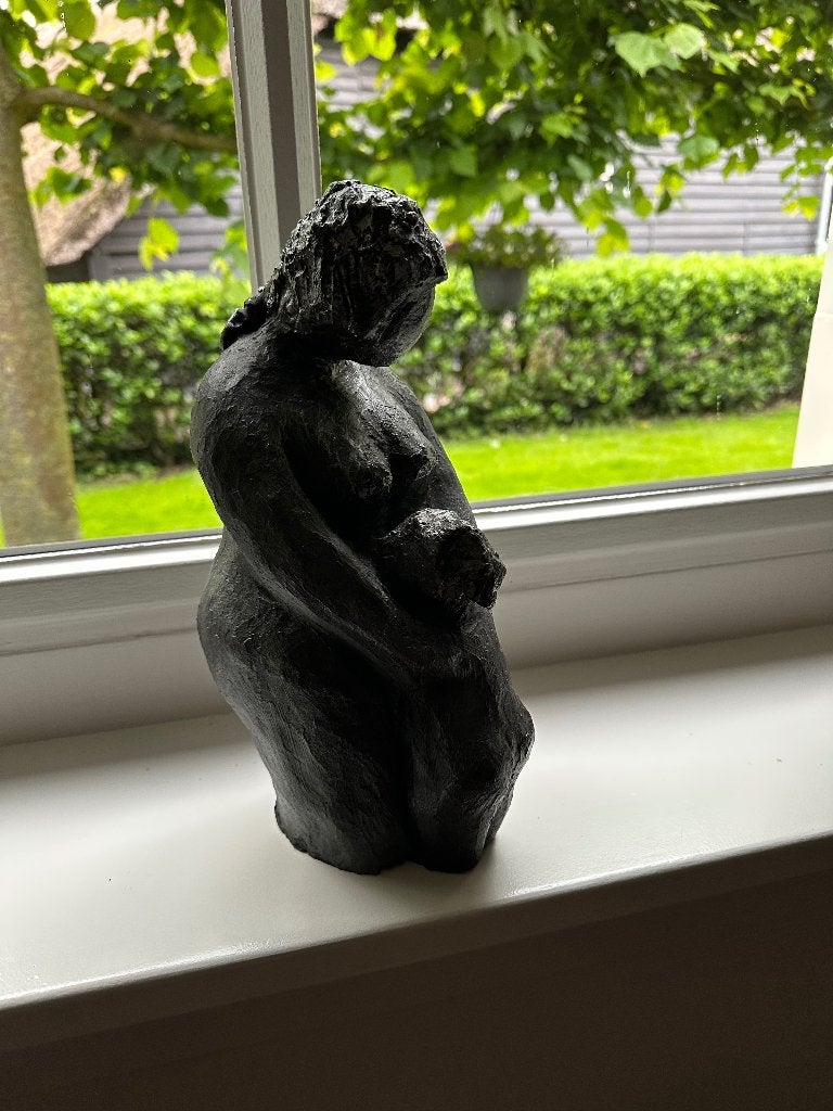 Beeldje moeder met kind, Ophalen, Zo goed als nieuw, Mens