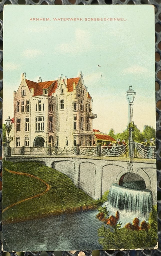 ansichtkaart Arnhem e/o nr. 90 - Sonsbeek 1909, Ophalen of Verzenden, Voor 1920, Gelopen, Gelderland