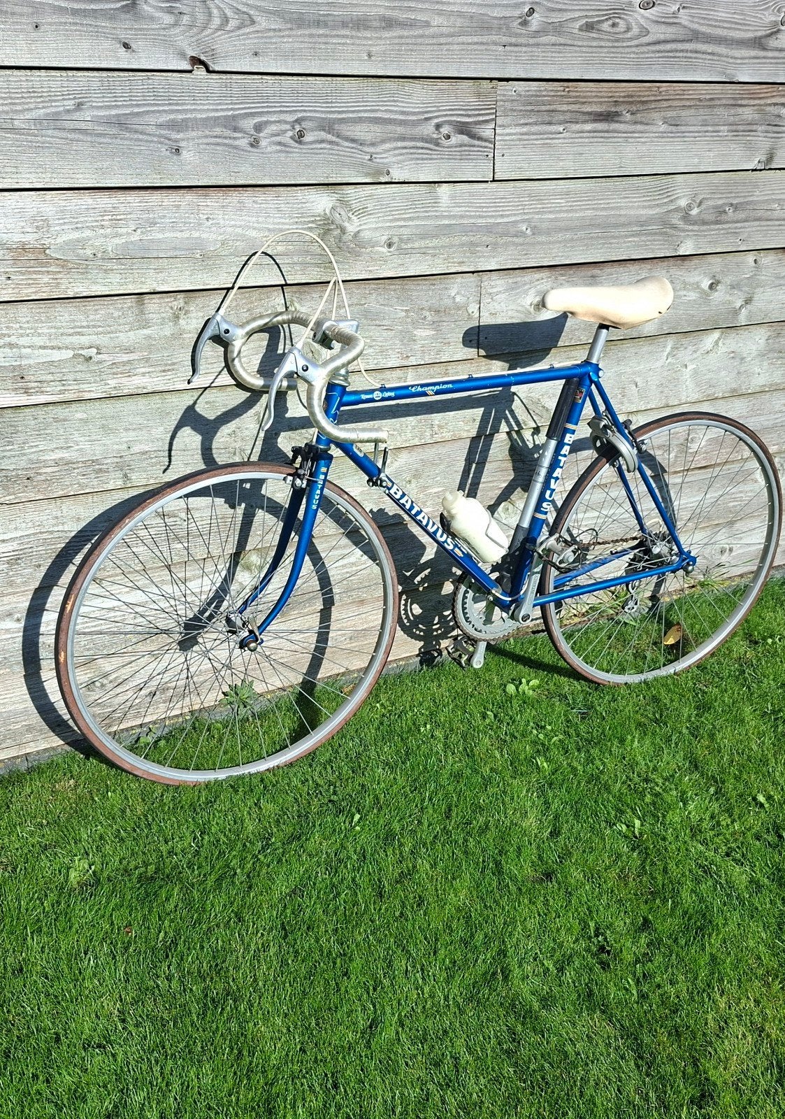 Batavus Champion racefiets - Vintage blauw, Ophalen, 28 inch, Gebruikt, 10 tot 15 versnellingen