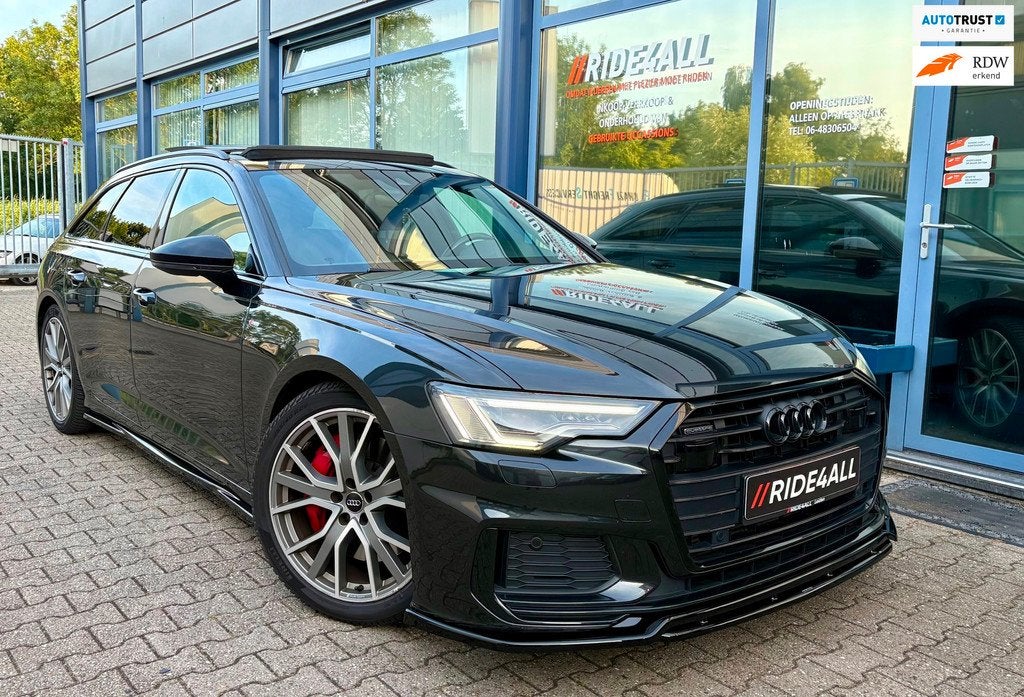 Audi A6 Avant 55 TFSIe Quattro/3xS-Line/Maxton/Pano/B&O/Came, Auto's, Automaat, Gebruikt, 4 cilinders, Vierwielaandrijving