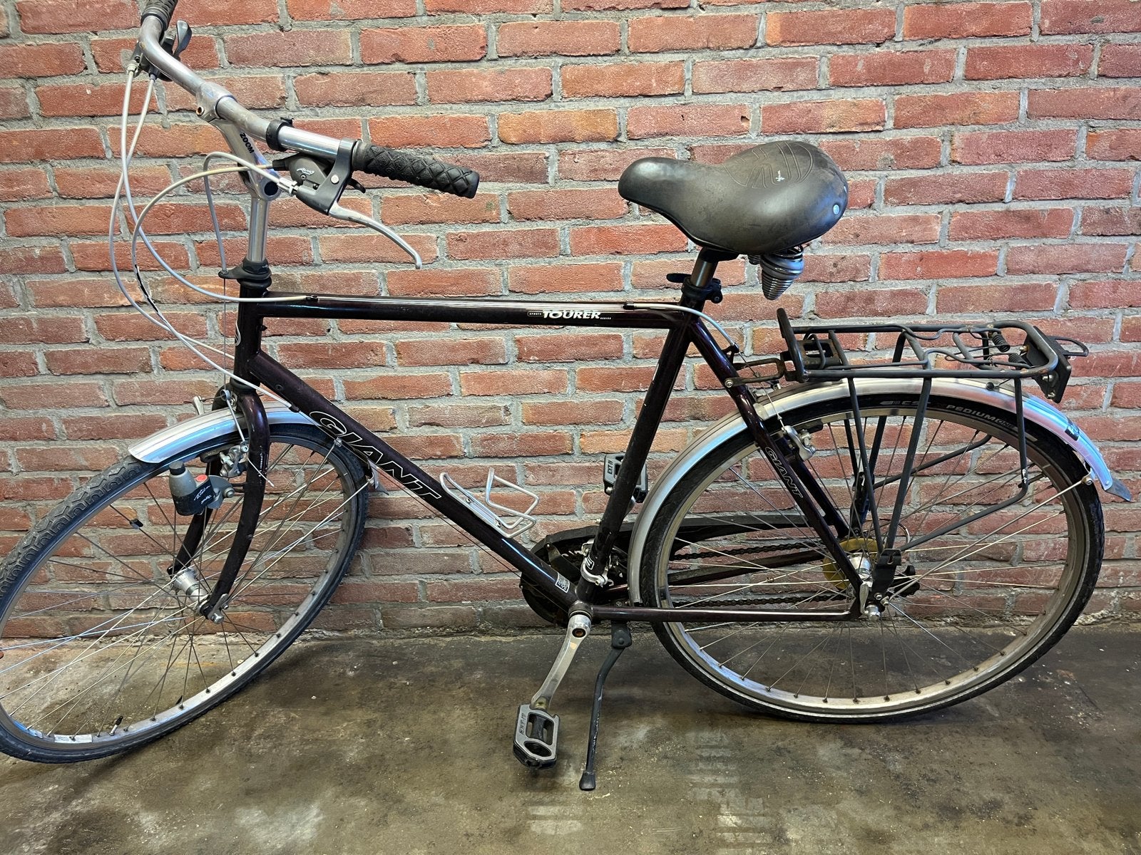 Giant Tourer fiets met 21 versnellingen, Ophalen, Gebruikt, Velgrem, Giant