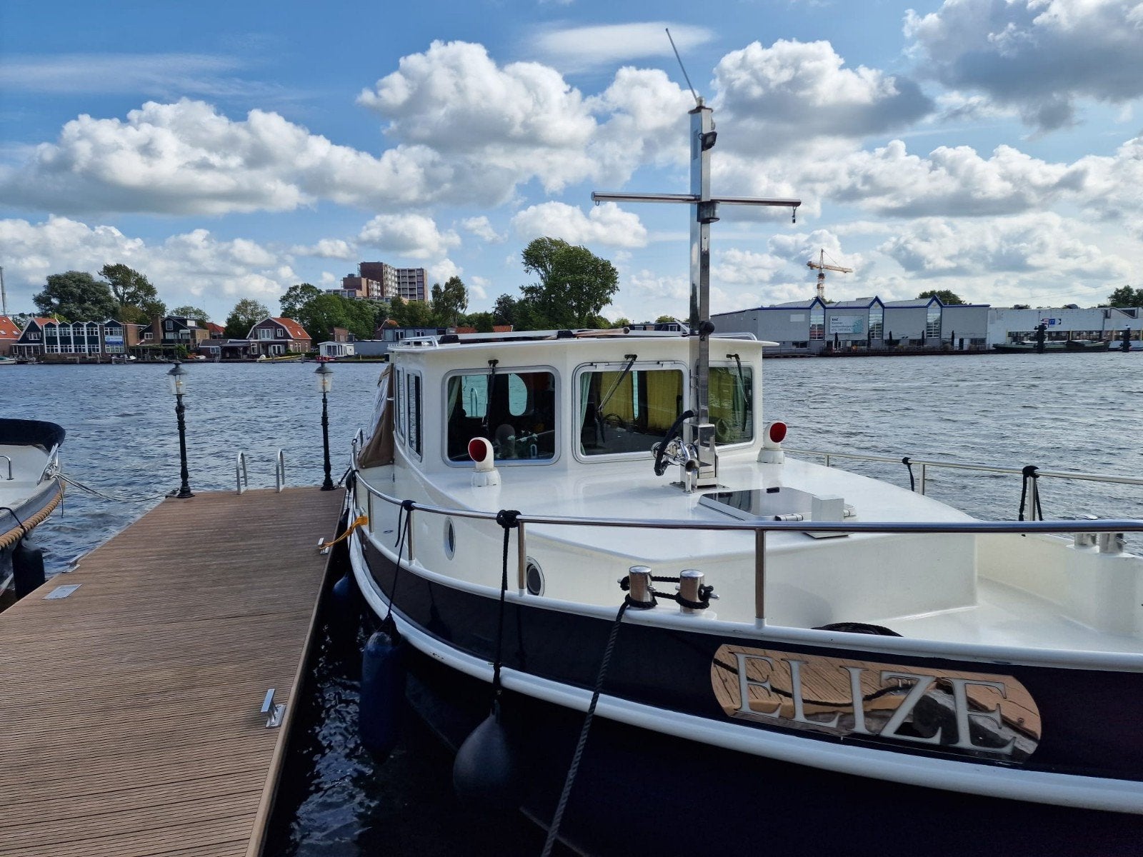 Opstomer 960x365, Watersport en Boten, Motorjacht, Ophalen, Diesel, Omvormer