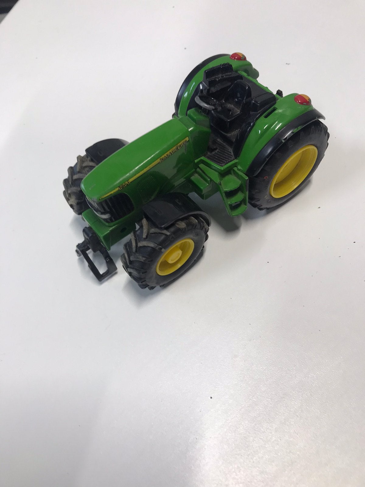 John Deere tractor, Ophalen, Zo goed als nieuw