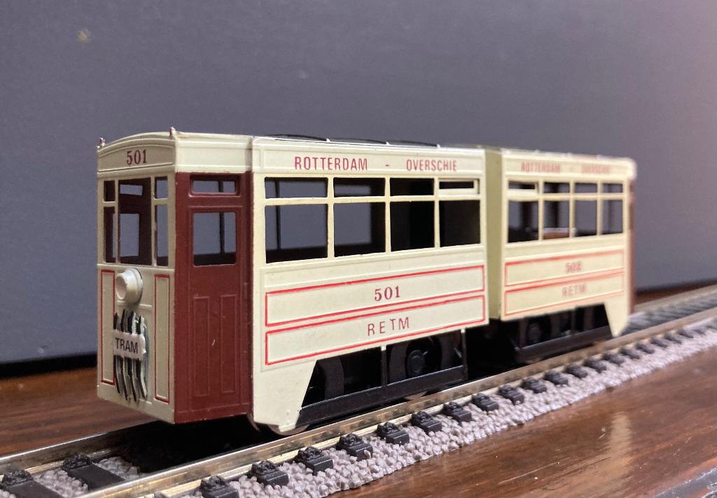 Fairfield 410 - RETM 501-502 Nr.15 benzinetram Overschie, Overige merken, Verzenden, Zo goed als nieuw, Analoog