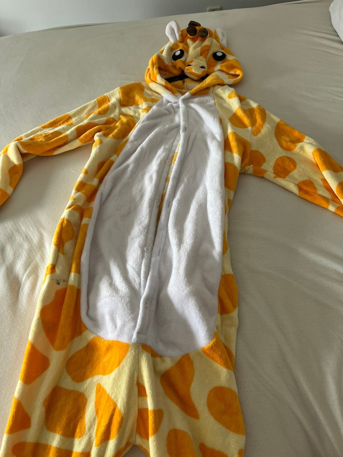 Giraffe onesie, Maat 52/54 (L), Carnaval, Ophalen of Verzenden, Kleding