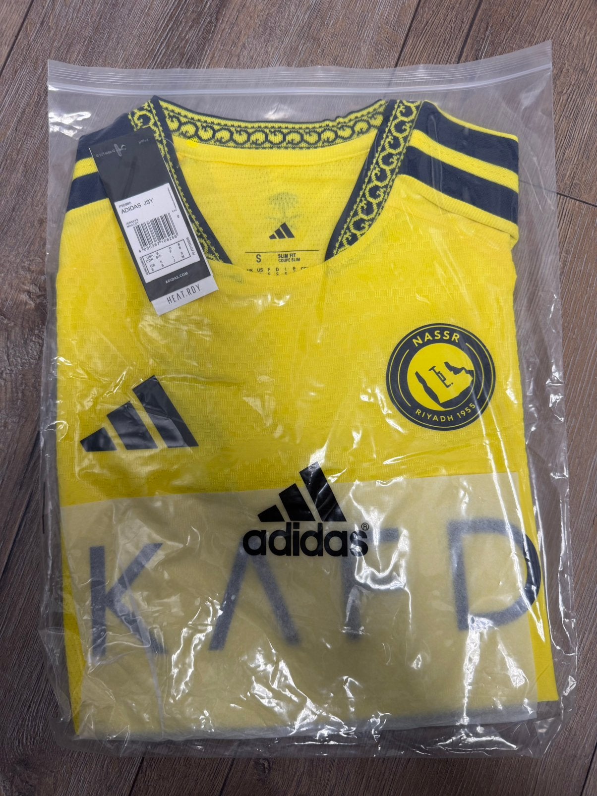 Al Nassr Maat S - Nieuw, Ophalen of Verzenden, Nieuw, Maat 46 (S) of kleiner, Geel