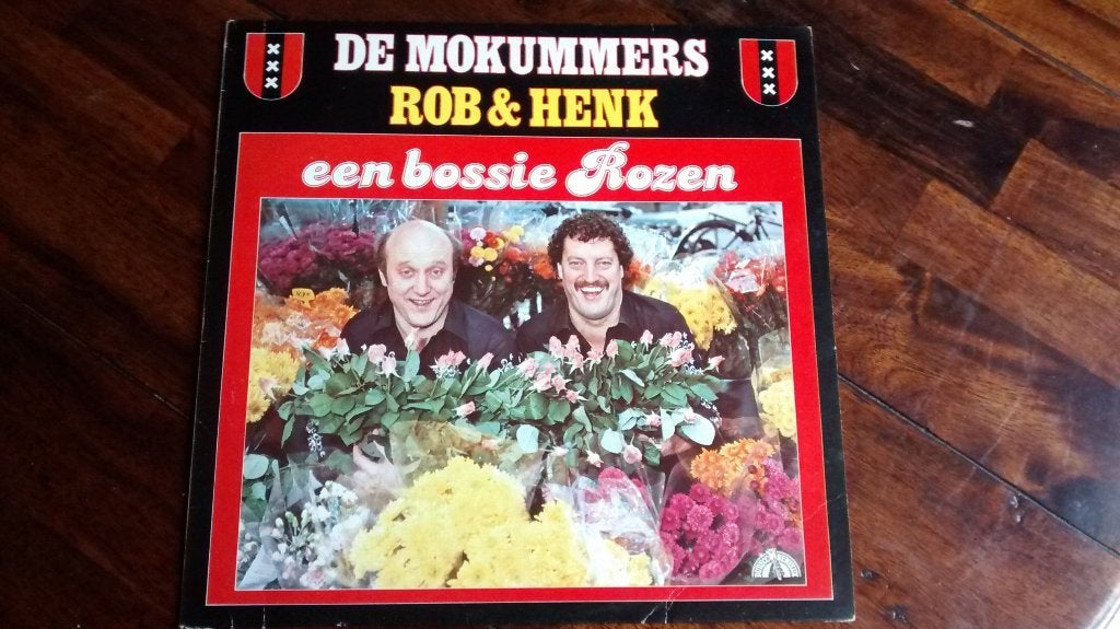 LP - De Mokummers Rob & Henk - Een bossie rozen, Ophalen of Verzenden, Zo goed als nieuw, 12 inch, Levenslied of Smartlap