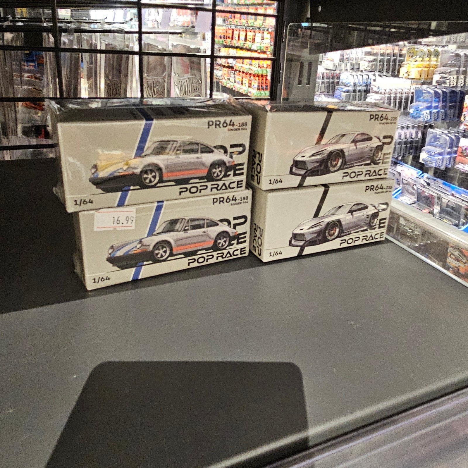 Pop Race modelauto's - Diverse modellen, Onbekend, Nieuw, Ophalen of Verzenden, Onbekend