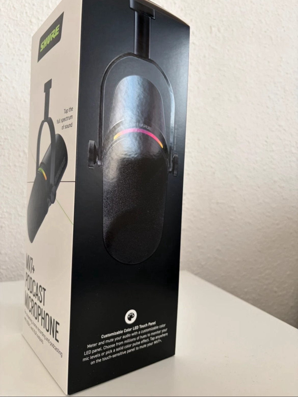 Shure MV7+ microfoon, Ophalen of Verzenden, Nieuw, Overige typen