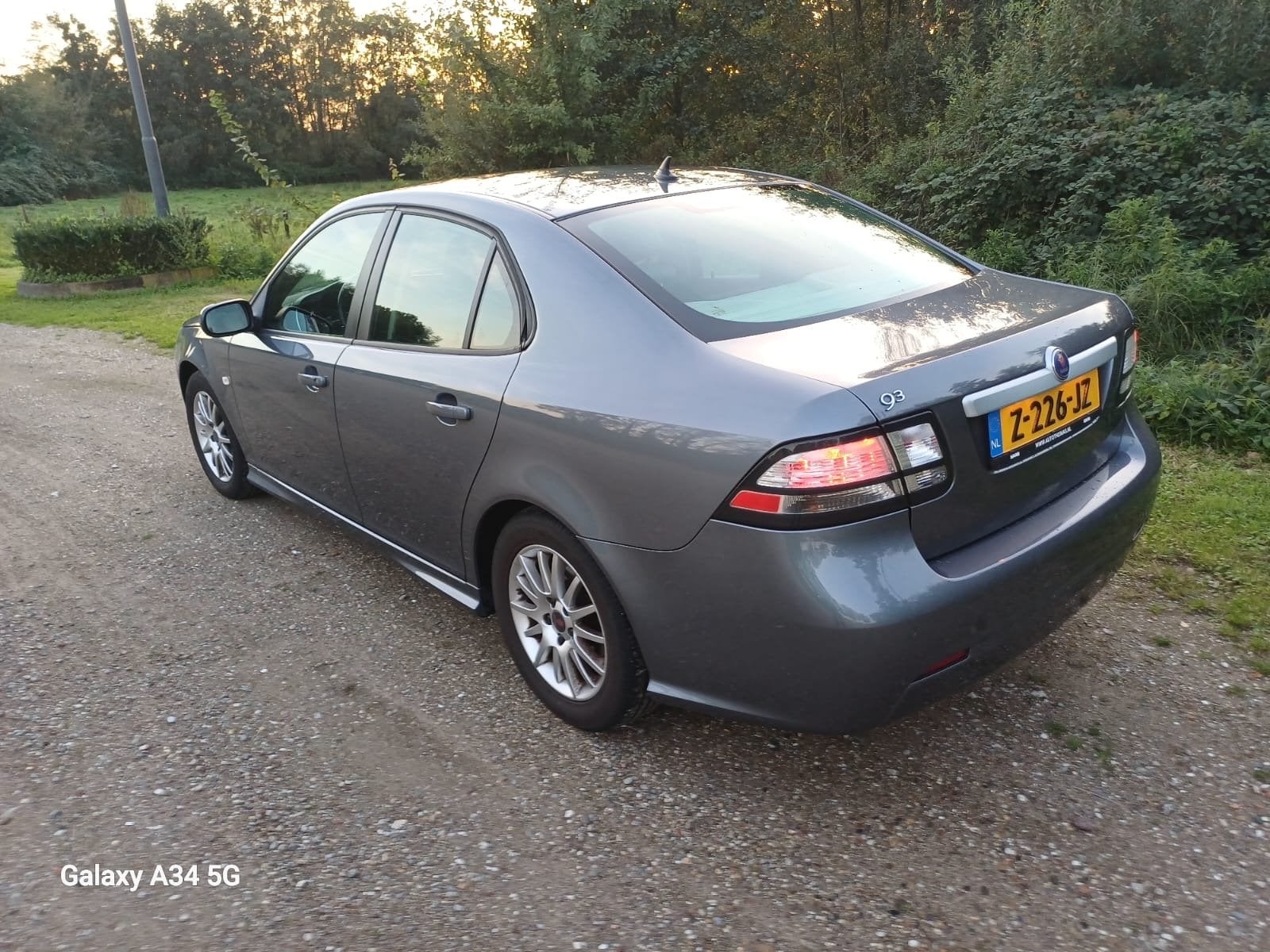 Saab 9-3 1.8 I Sport Sedan 2009 Grijs, 1370 kg, 4 cilinders, 1796 cc, 122 pk