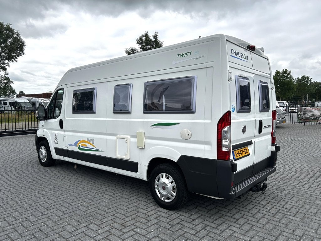 Fiat Chausson Twist 2 Dwarsbed/2008/Euro-4/Airco/6.00M/120PK, Caravans en Kamperen, Buscamper of Camperbus, Fiat, Tot en met 2