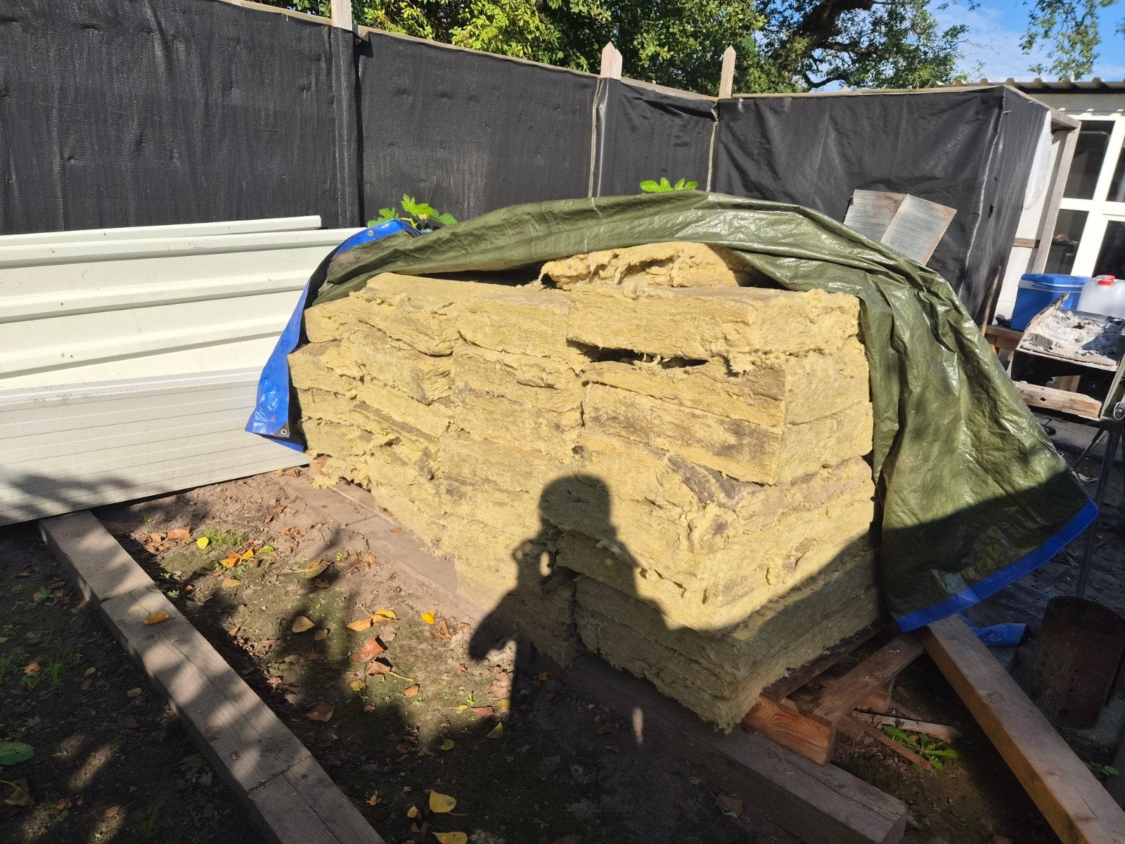 te koop isolatie 50 bij 100 rond 25 stuks, Caravans en Kamperen, Ophalen of Verzenden