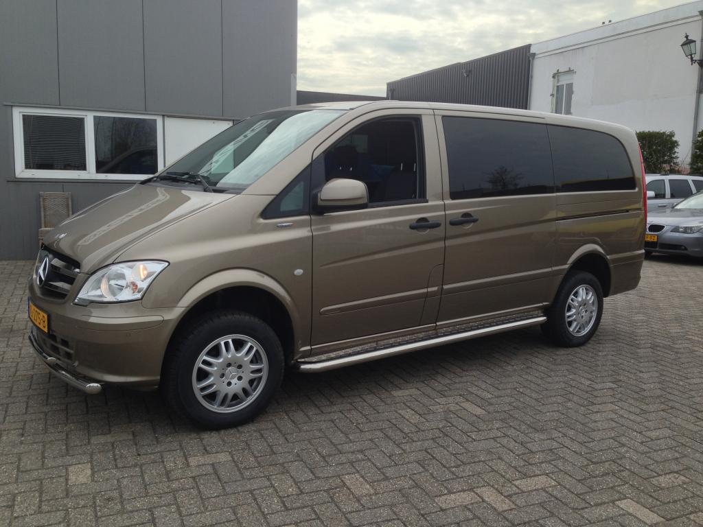 #AANBIEDING Sidebars Aluminium Mercedes Vito W639, Auto diversen, Tuning en Styling, Niet ingevuld, Niet ingevuld, Niet ingevuld