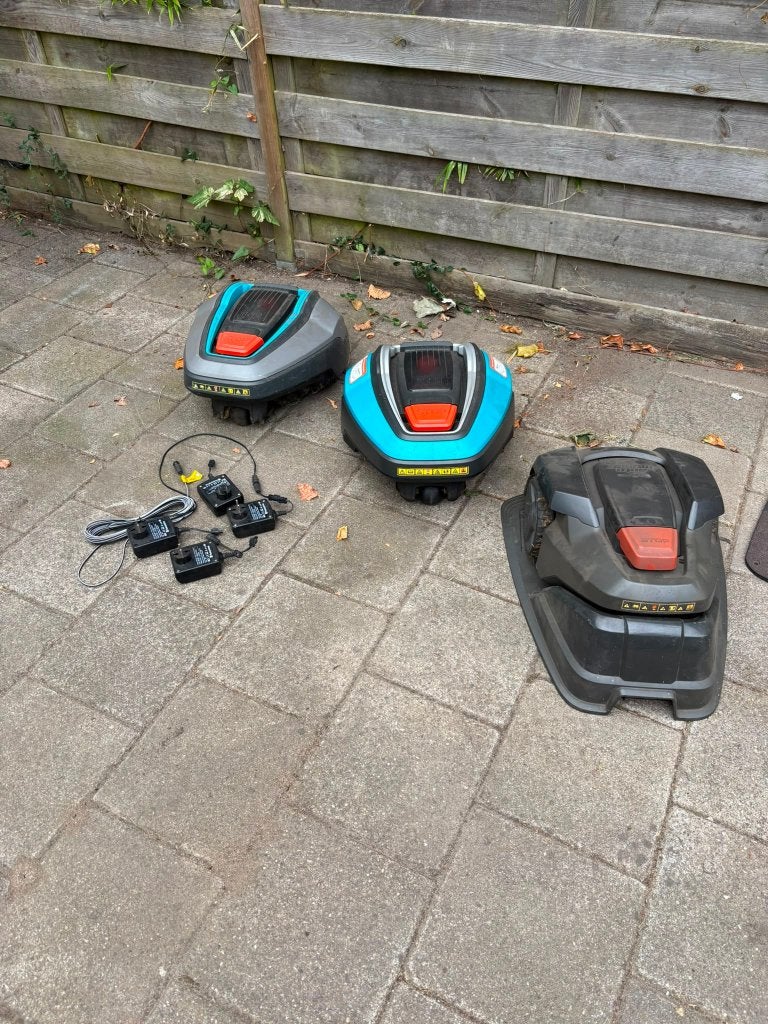 Partij Robotmaaiers, Ophalen, Gebruikt