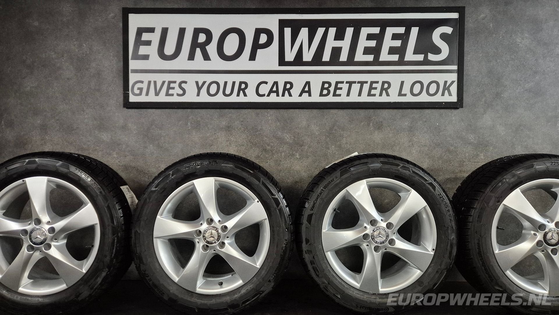 17 inch Mercedes Vito V-Klasse W447 velgen winterbanden, -, -, Banden en Velgen, Nieuw