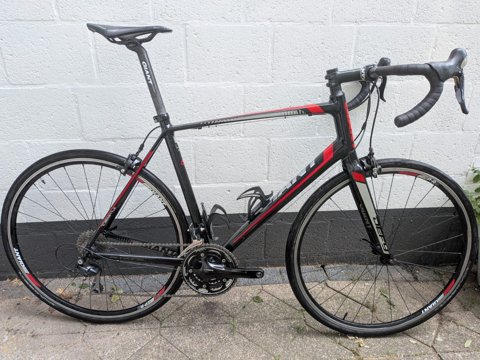 Giant Defy 1 - maat L - 30 versnellingen, Fietsen en Brommers, Fietsen | Racefietsen, Ophalen, 28 inch, Gebruikt, Aluminium