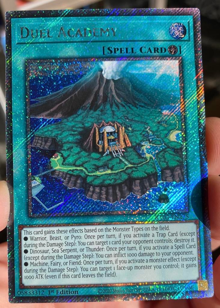 Yu-Gi-Oh! Duel Academy RA03 1st Edition !, Hobby en Vrije tijd, Verzamelkaartspellen | Yu-gi-Oh!, Ophalen of Verzenden, Zo goed als nieuw