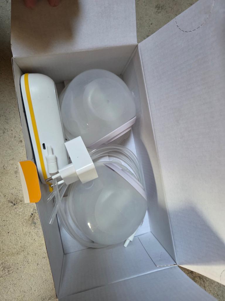 Borstvoeding pakket, Kinderen en Baby's, Ophalen of Verzenden, Zo goed als nieuw, Borstkolf