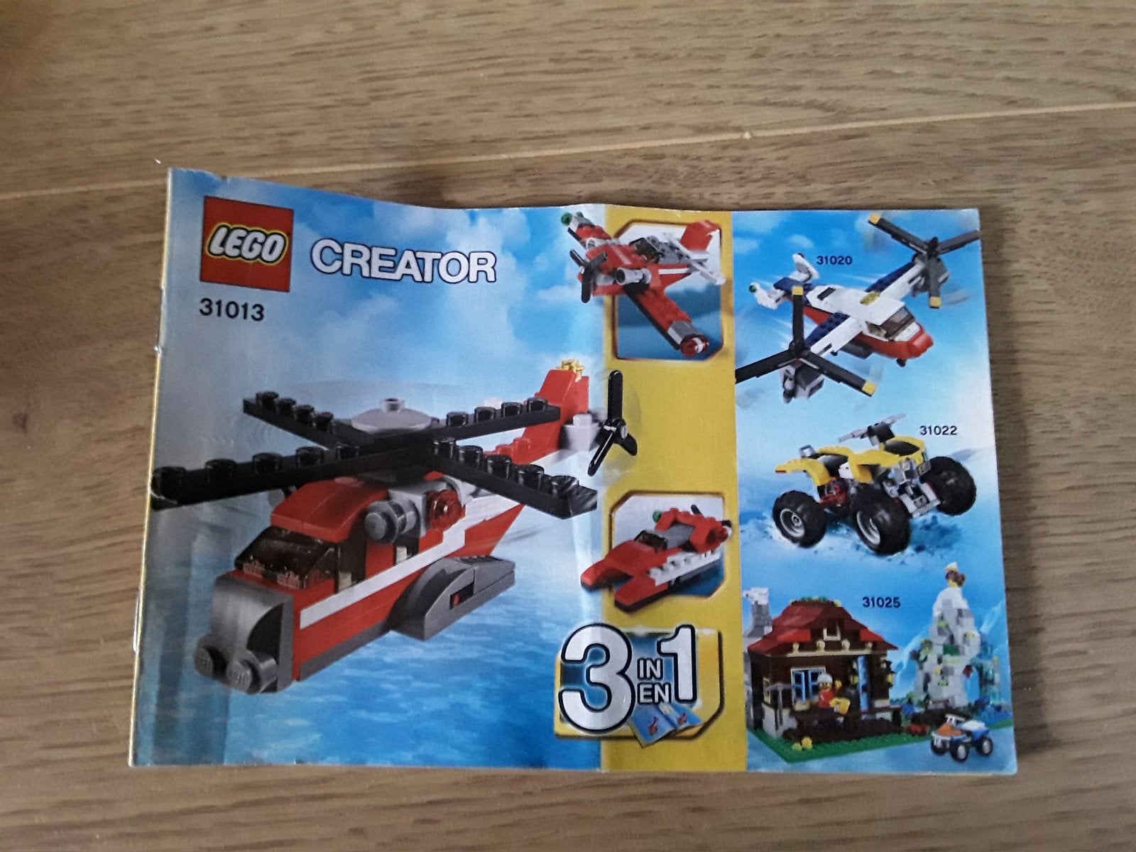 Legoset 31013, Ophalen of Verzenden, Zo goed als nieuw