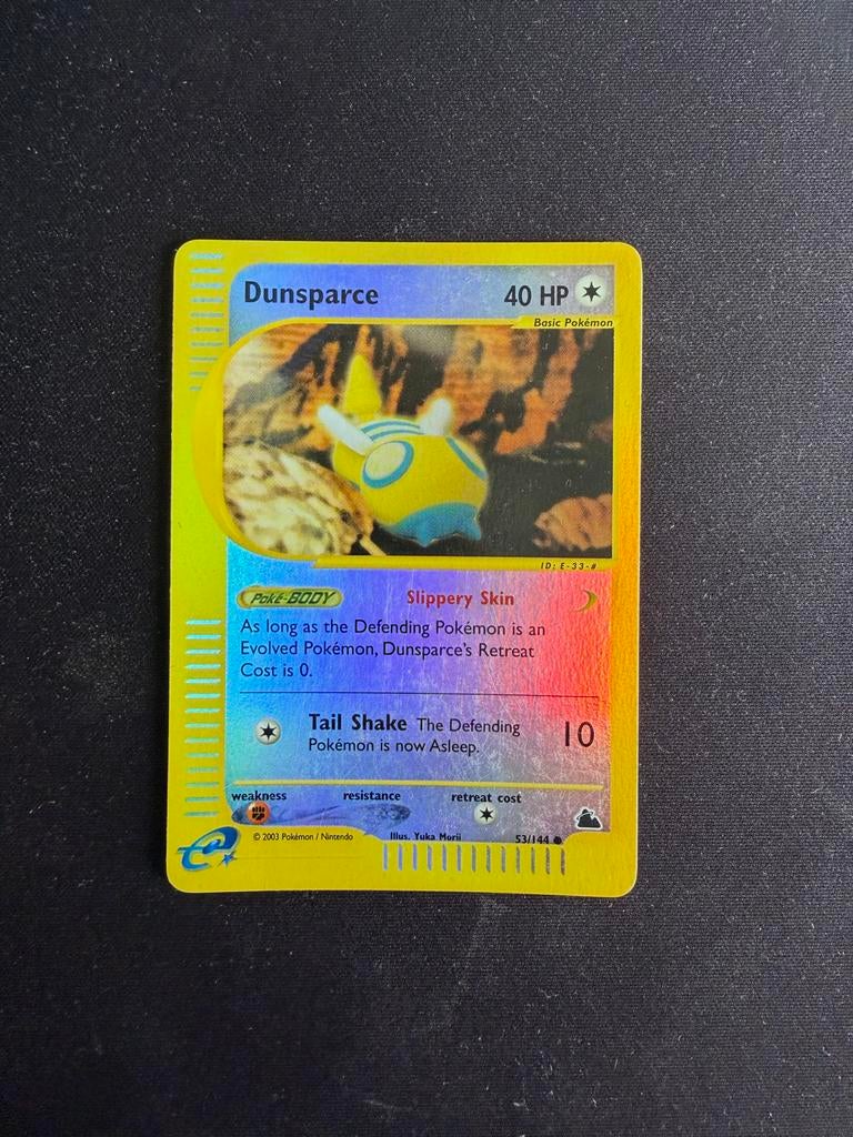 Dunsparce 53/144 Reverse holo, Ophalen of Verzenden, Losse kaart