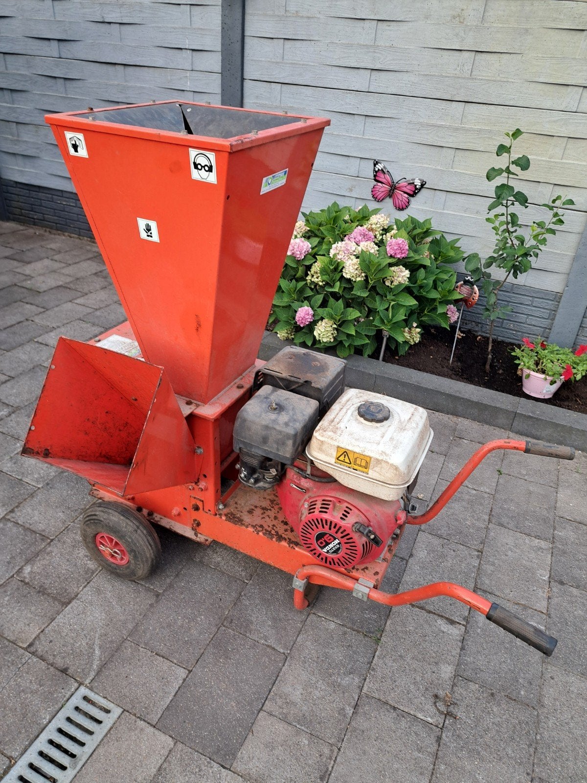 Benzine Hakselaar Honda GX270 - Krachtig  betrouwbaar, Ophalen of Verzenden, Gebruikt, Benzine, Caravaggi