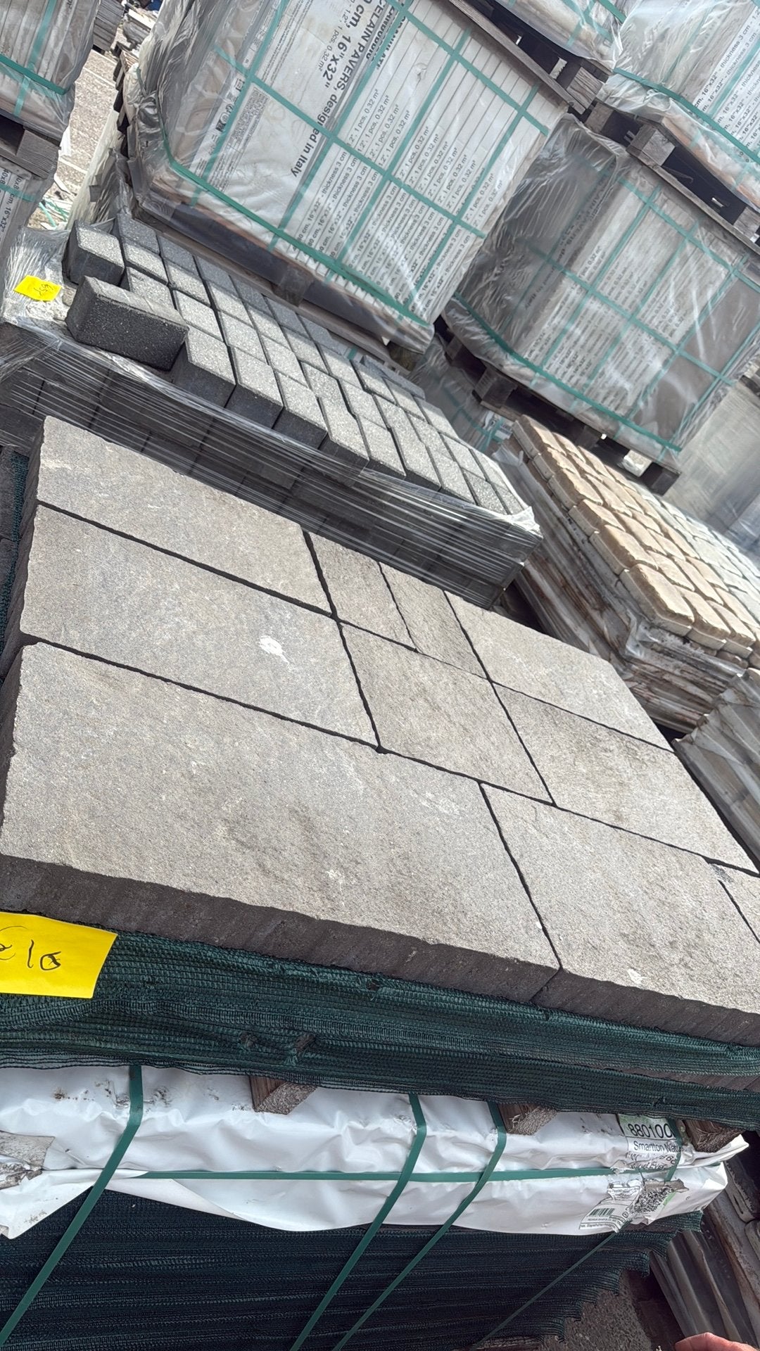Stenen goedkoop, circa 13 m2, Tuin en Terras, Ophalen, Zo goed als nieuw, Overige materialen, Klinkers