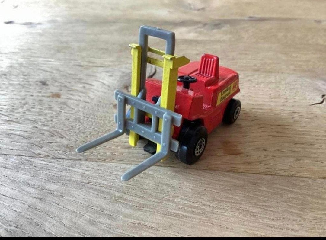Matchbox Superfast Forklift Truck No. 15  (1972), Ophalen of Verzenden, Gebruikt, Overige typen