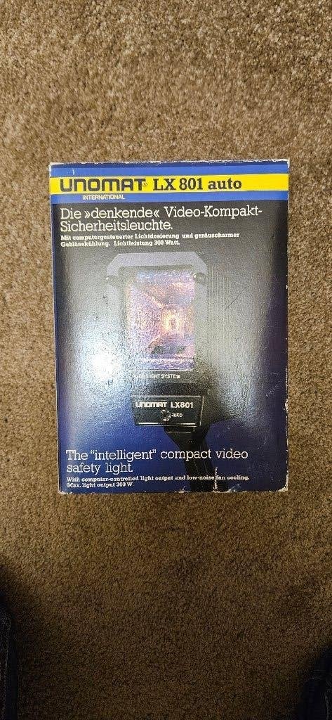 Videolamp Unomat Type : LX 801 auto Nieuw., Ophalen of Verzenden, Nieuw, Overige typen