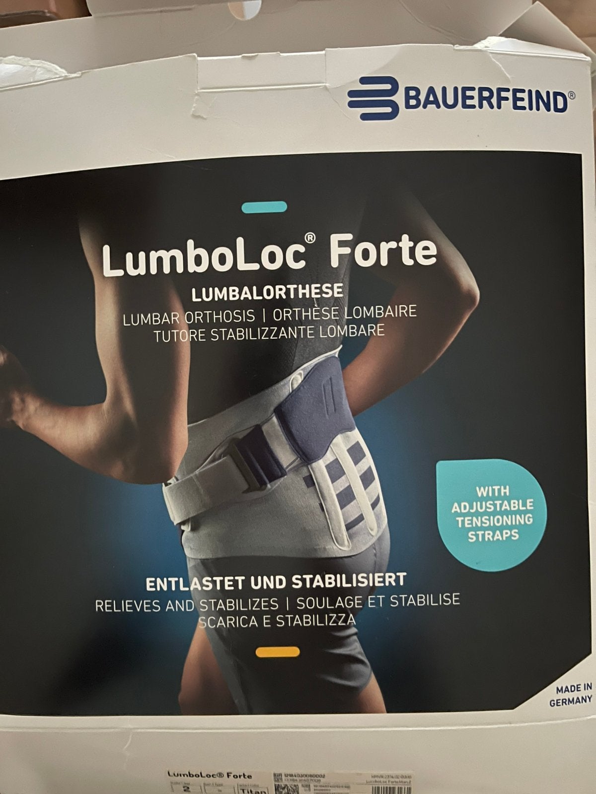 Lumboloc forte 2 Bauerfeind, Ophalen of Verzenden, Nieuw