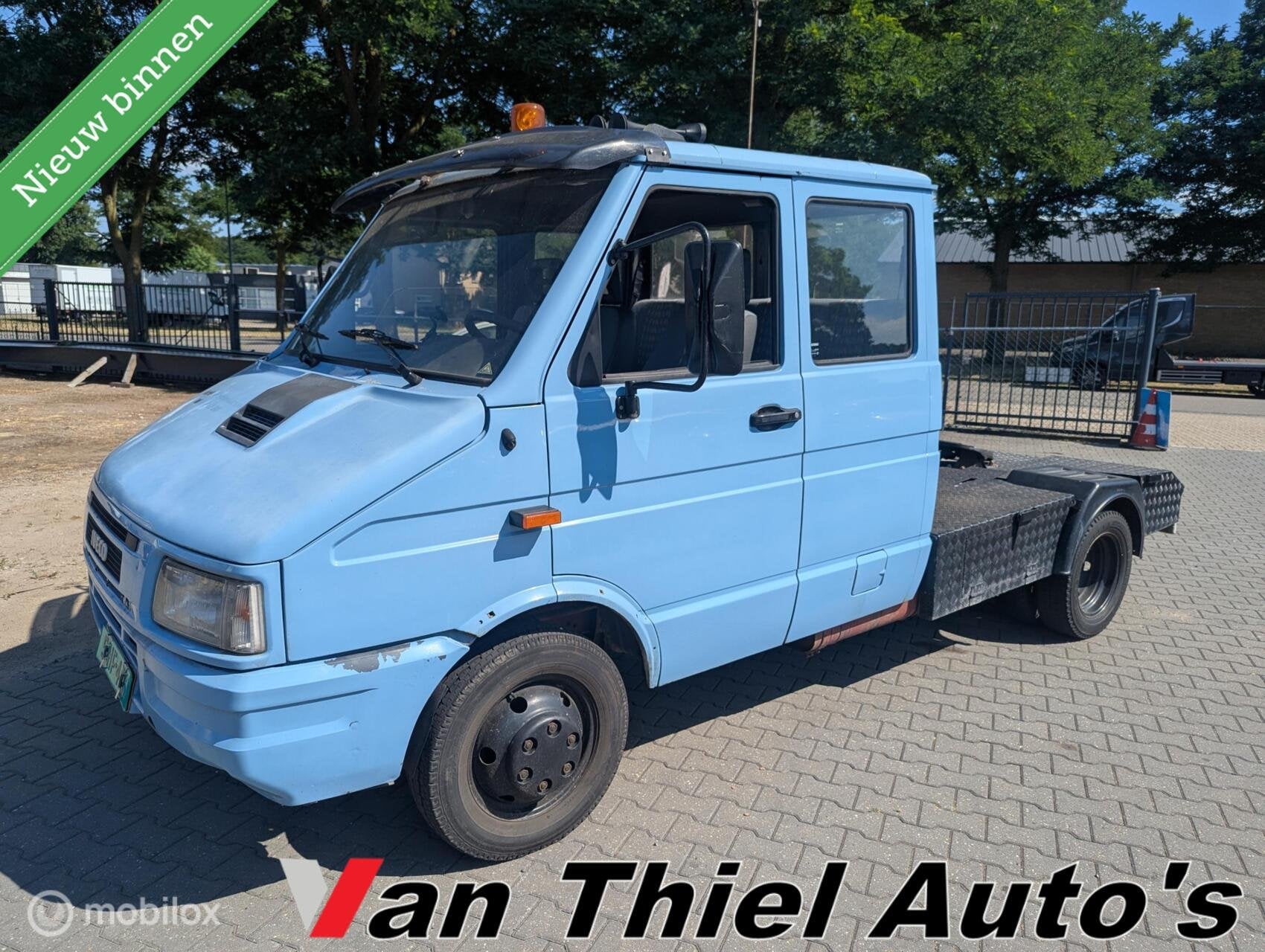 Iveco Daily 35.12S-330 Paravan, Auto's, Overige Auto's, Euro 2, Gebruikt, Blauw, 2080 kg