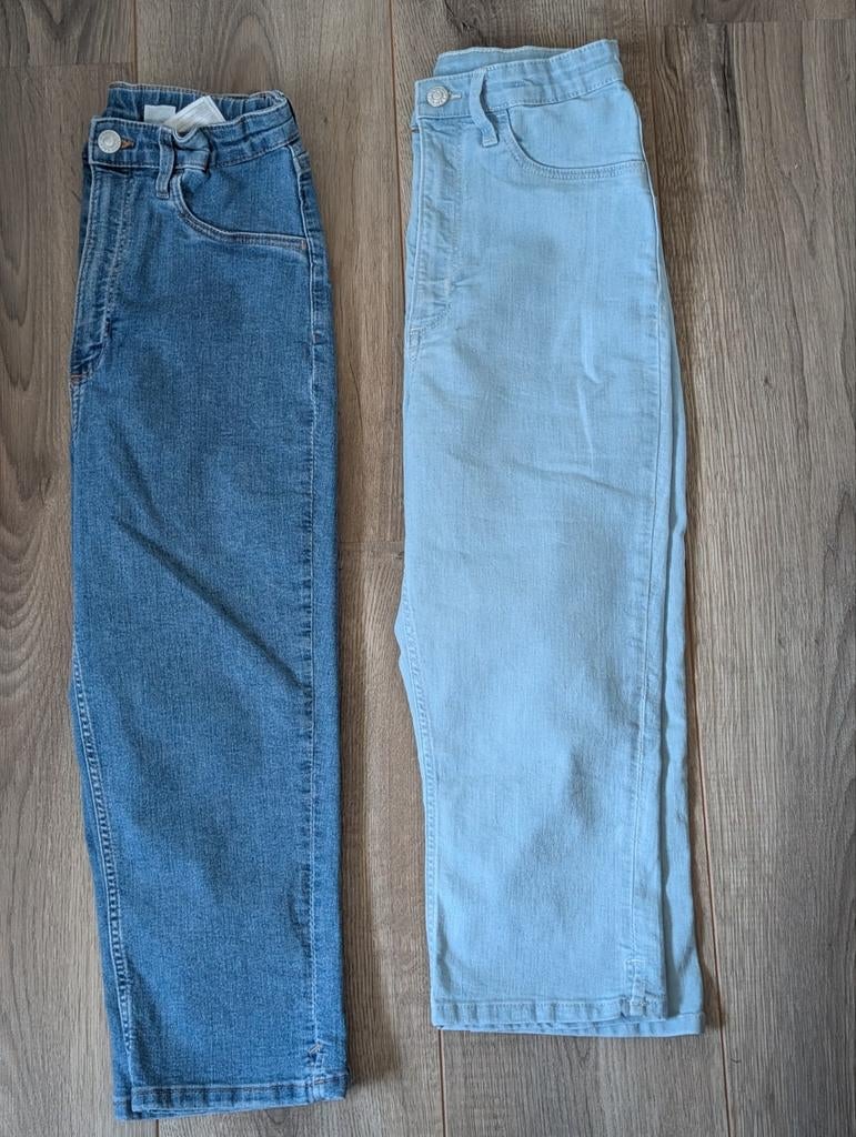 Driekwart broeken 2x 164 H&M 3/4 broek, Meisje, H&M, Zo goed als nieuw, Ophalen
