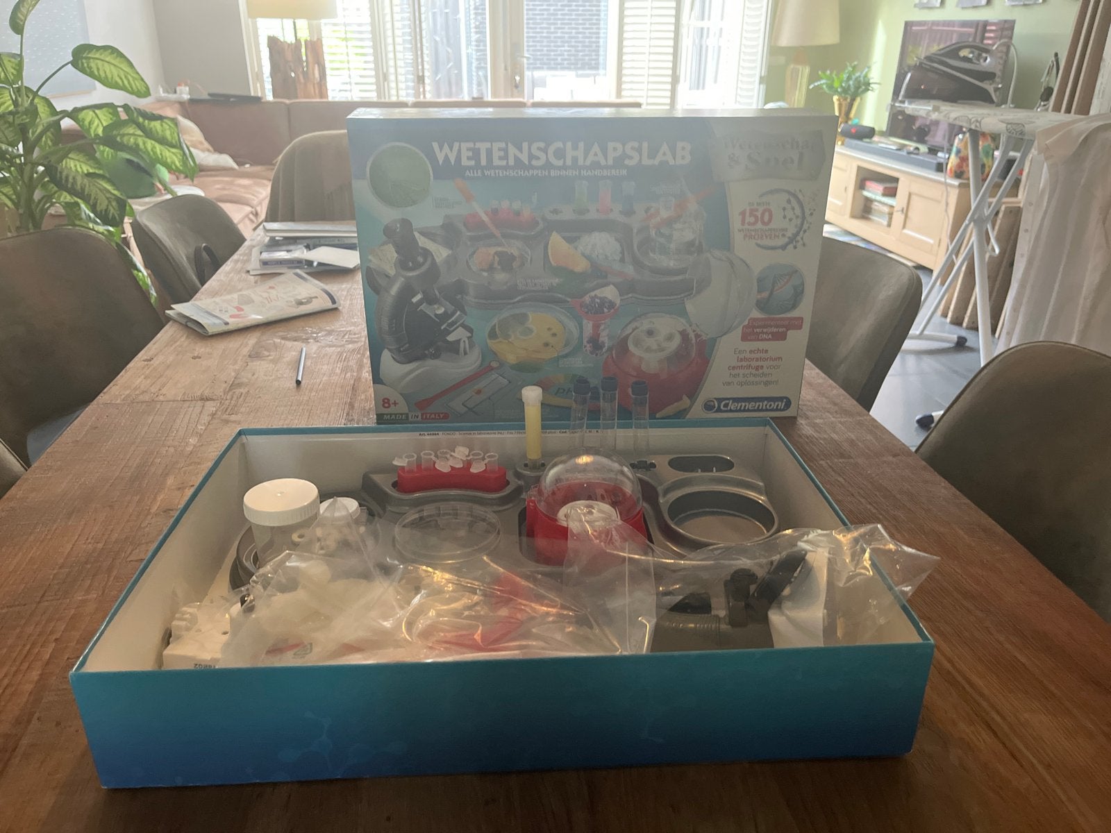 Wetenshapslab van clementoni NIEUW, Ophalen of Verzenden, Nieuw, Ontdekken, Met licht