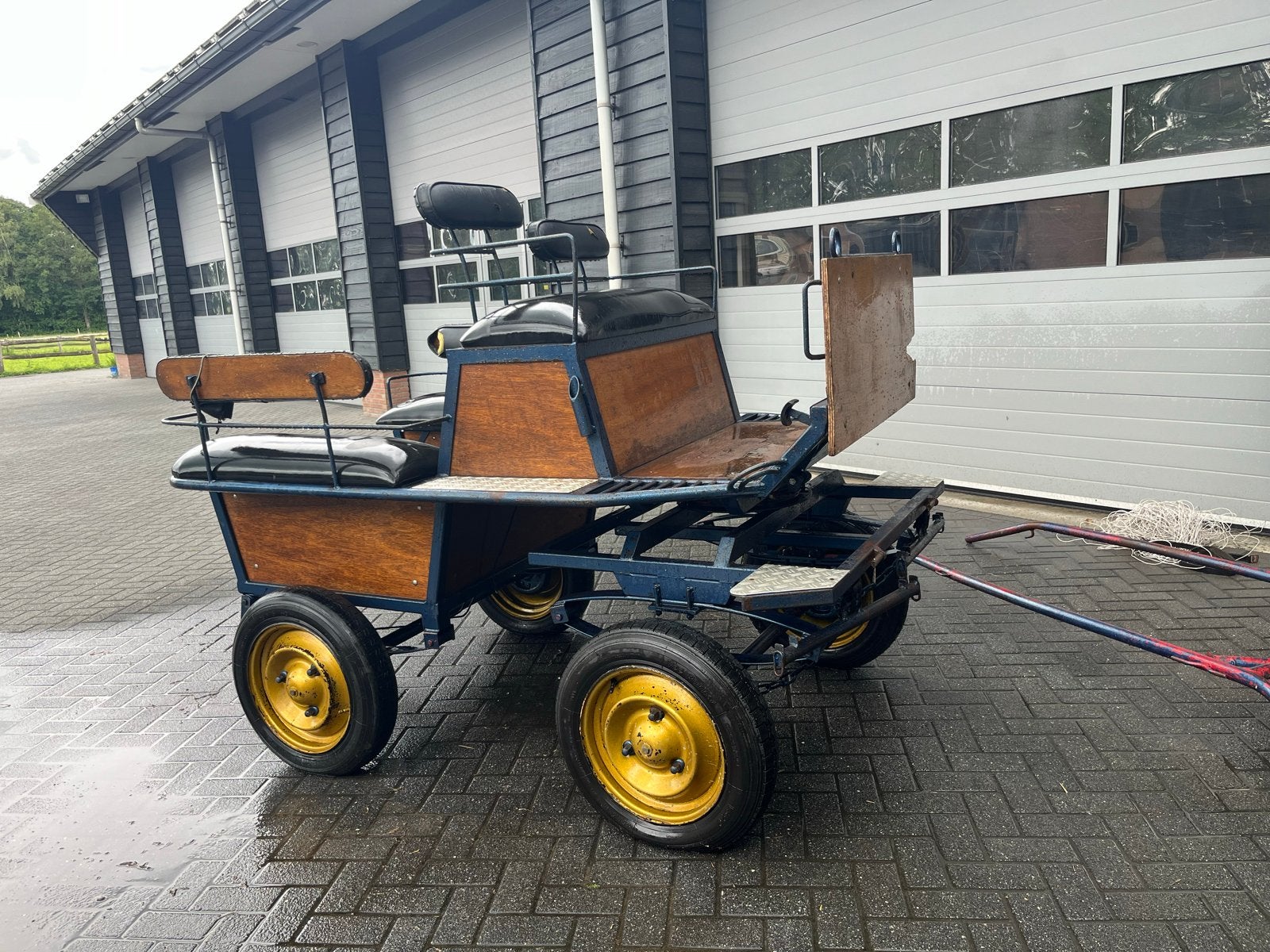 Paardenkar 1-span, Dieren en Toebehoren, Ophalen, Gebruikt