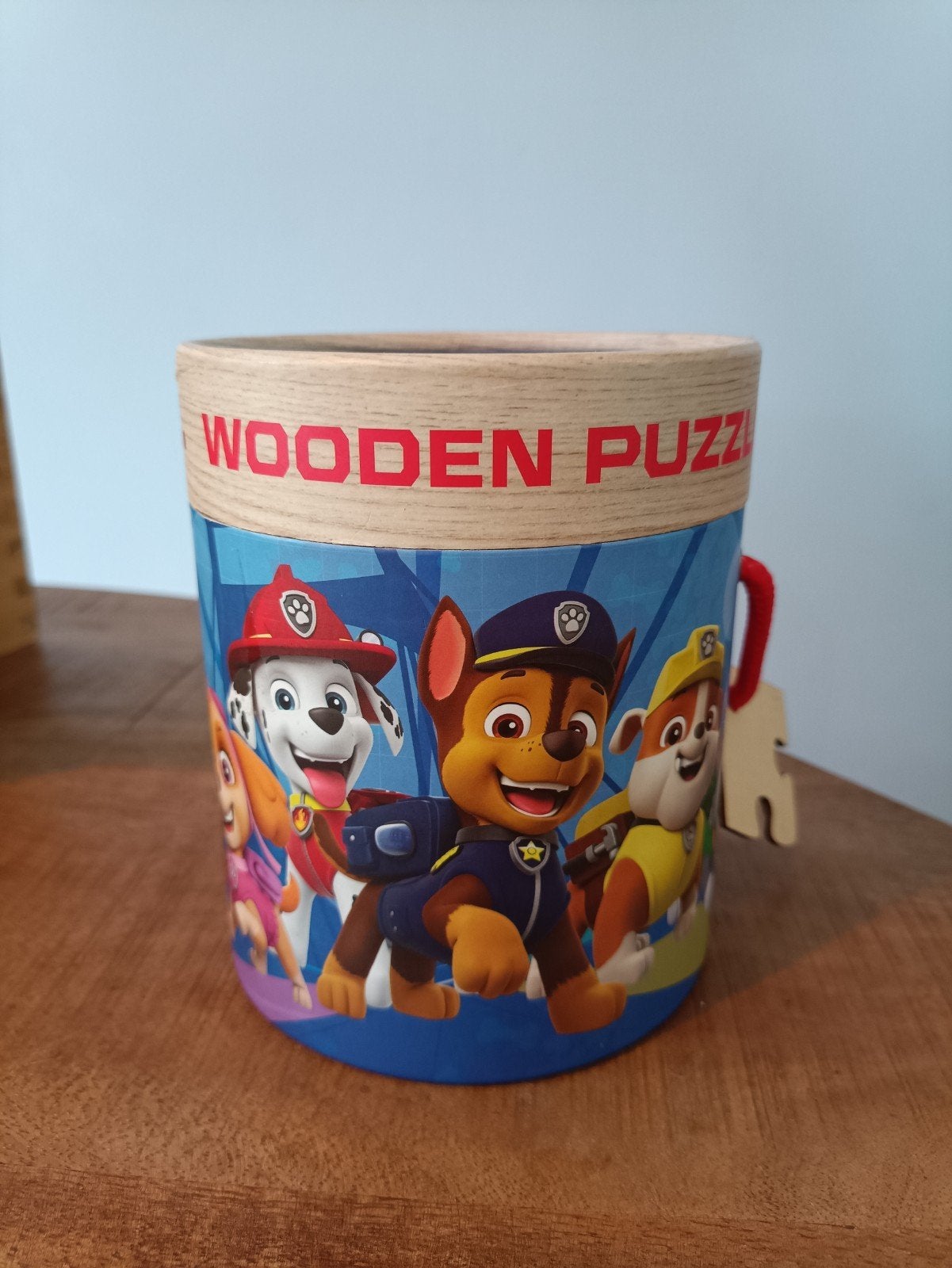 Paw Patrol Houten Puzzel 30 Stukjes, Ophalen, 10 tot 50 stukjes, 2 tot 4 jaar