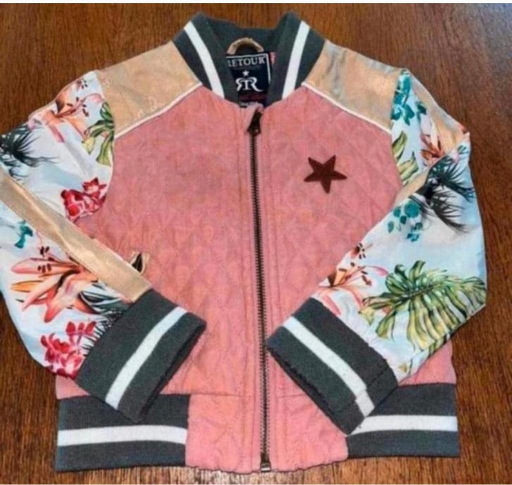 RETOUR jas mt 2 (86-92) bloemen zomerjas, Ophalen of Verzenden, Zo goed als nieuw, Meisje, Jasje
