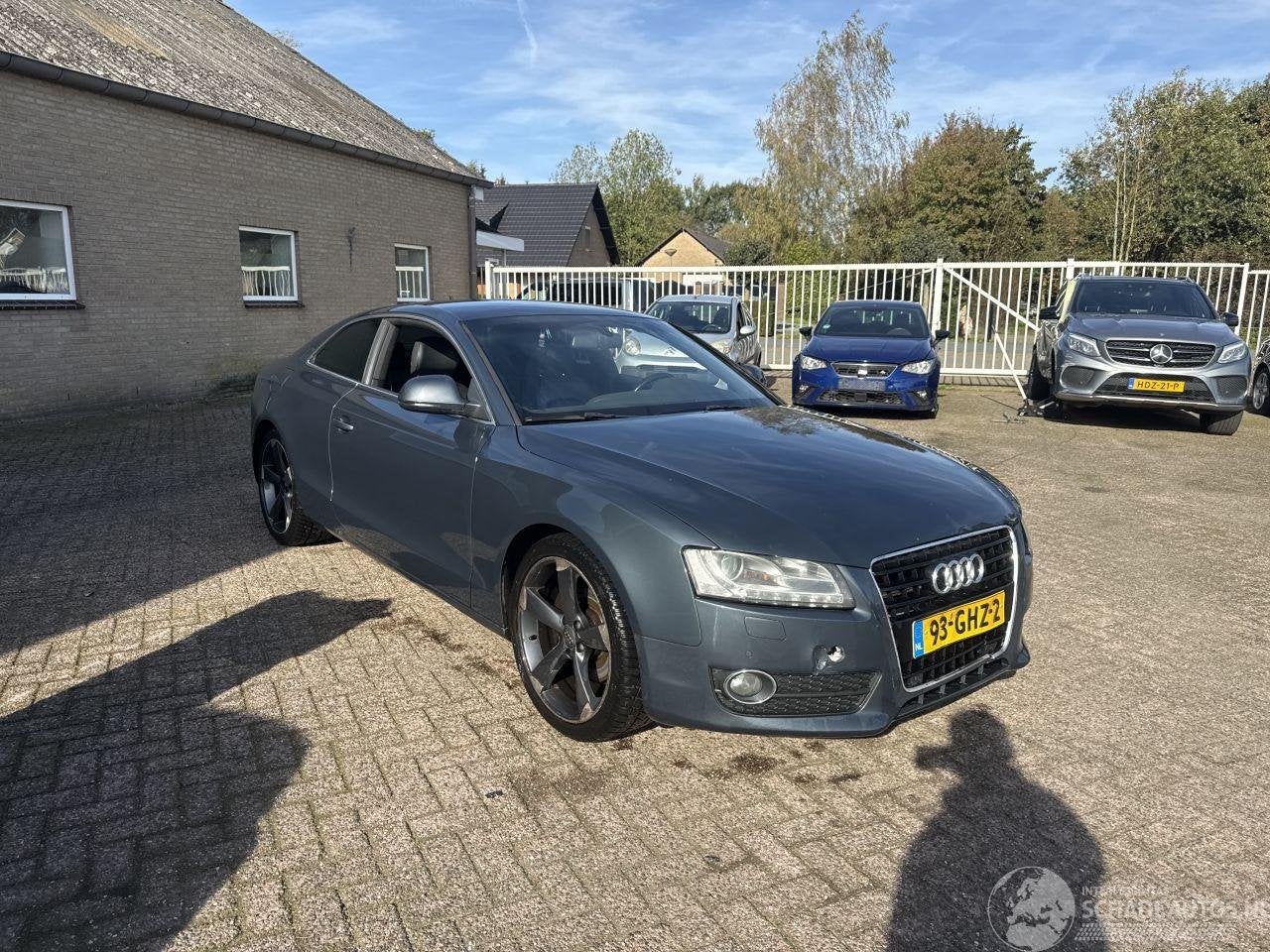 Audi A5 3.2 FSI Pro Line AUT (bj 2008, automaat), Automaat, Info@audi.de, Audi, Zilver of Grijs