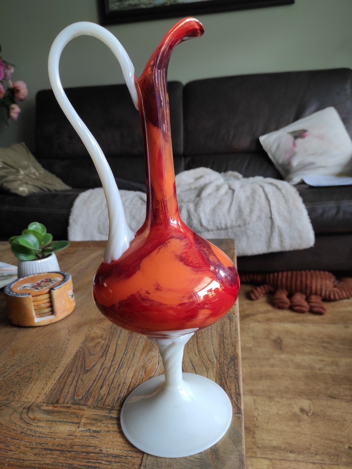 vintage kan, Ophalen of Verzenden, Glas