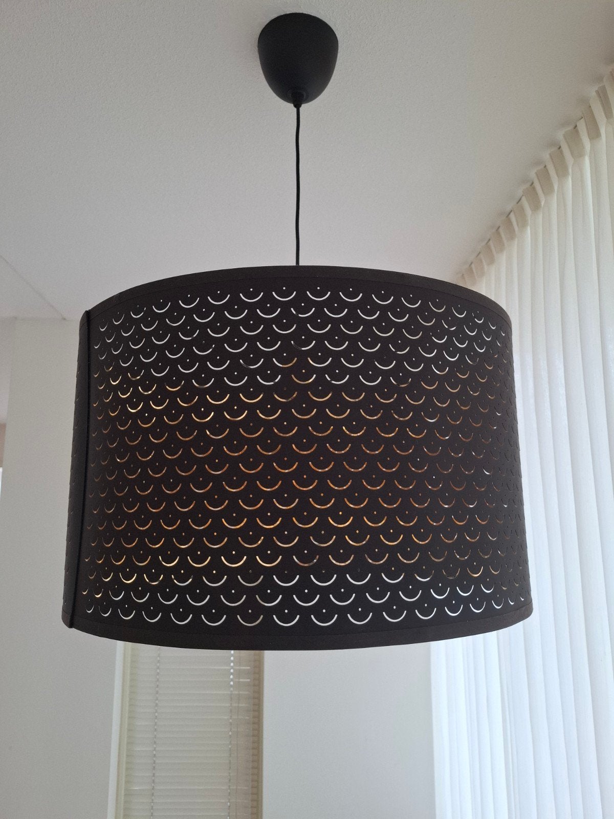 Zwarte hanglamp Ikea, Ophalen, Goud, Hanglamp
