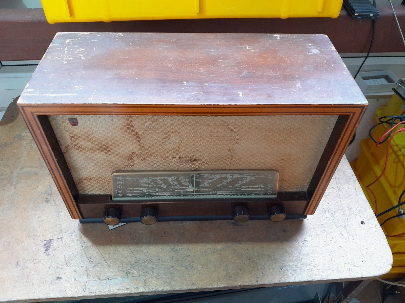 Philips BX493A buizenradio, Ophalen of Verzenden