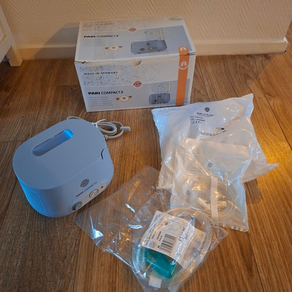 Nieuw Pari COMPACT2 Inhalatiesysteem Netvoeding Vernevelaar, Ophalen of Verzenden