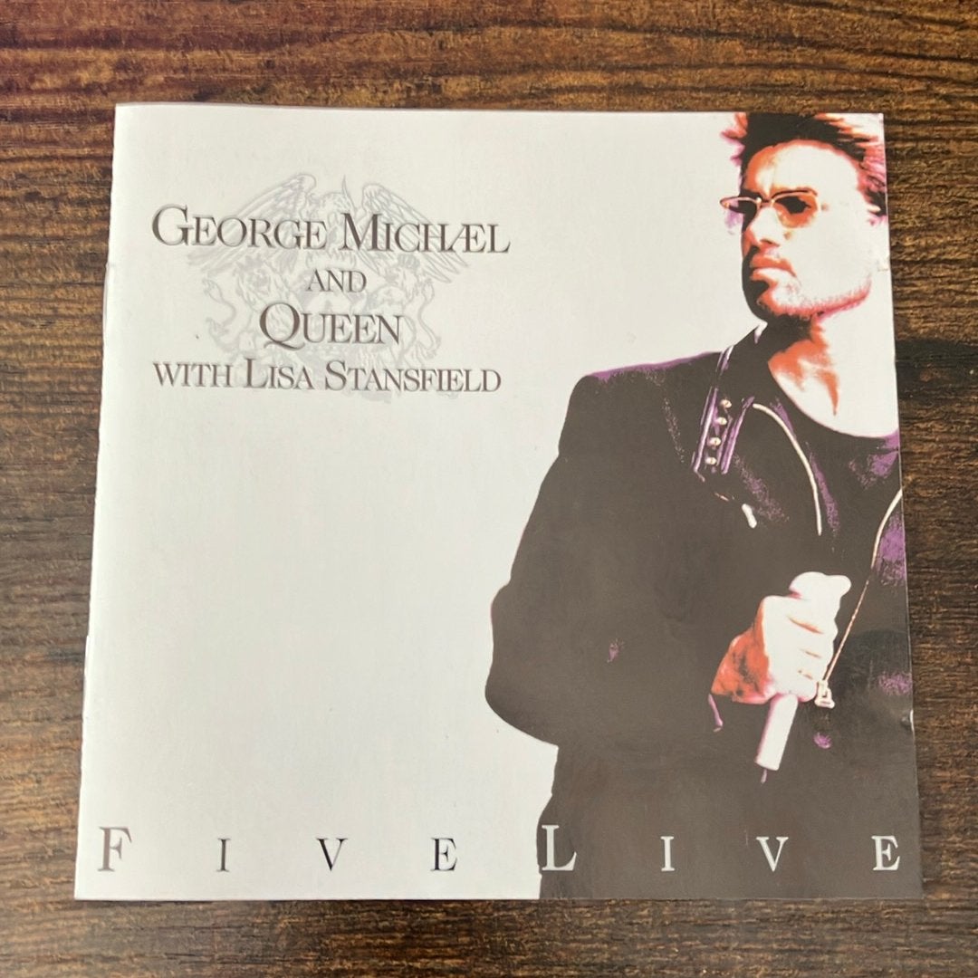 CD George Michael And Queen With Lisa Stansfield - Five Live, Gebruikt, EP, Inclusief doosje, Ophalen of Verzenden