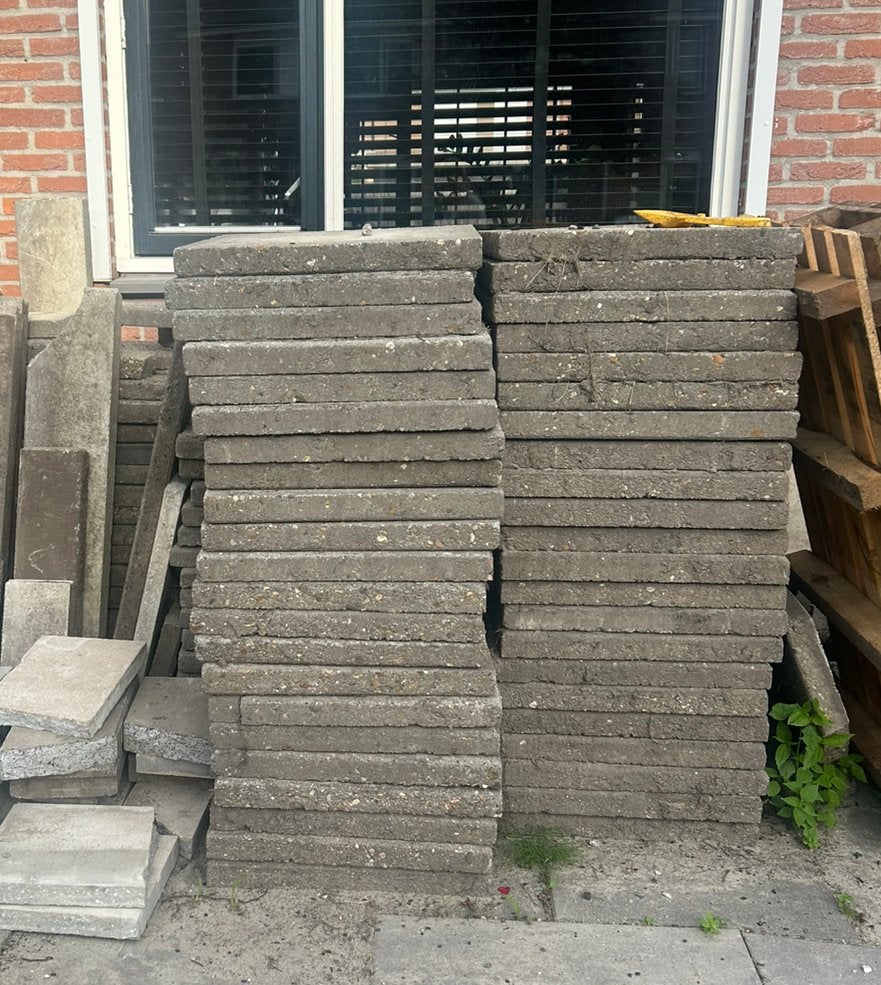 Gratis tegels, Ophalen, Gebruikt, 10 m² of meer, Vloertegels