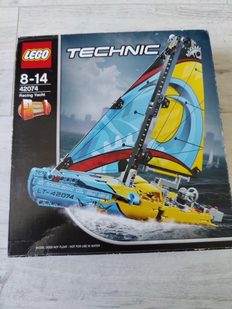 Lego Technic 42074 Racing Yacht - Zeilboot, Ophalen of Verzenden